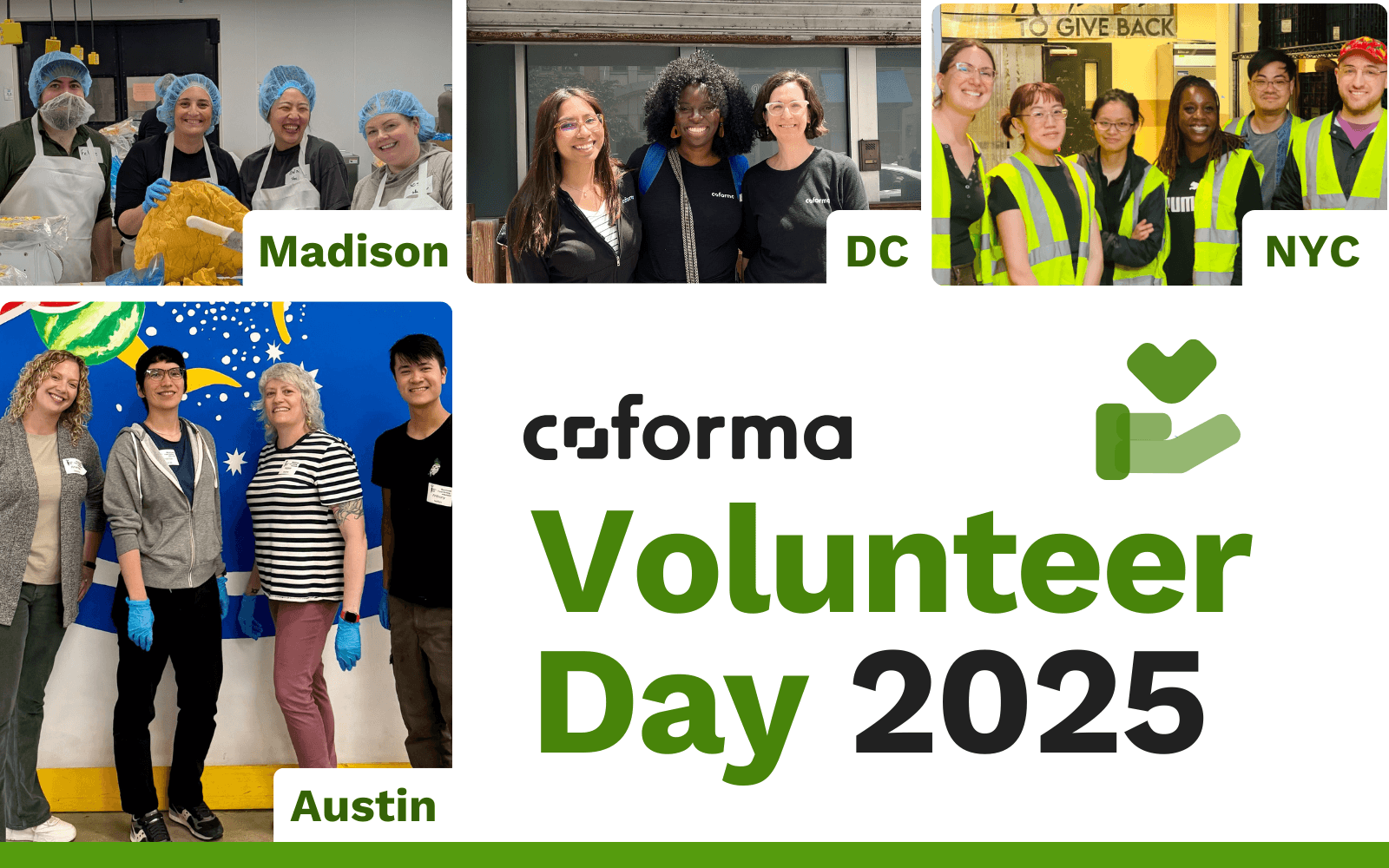 Coforma Employees Support Food Security for Company Volunteer Day