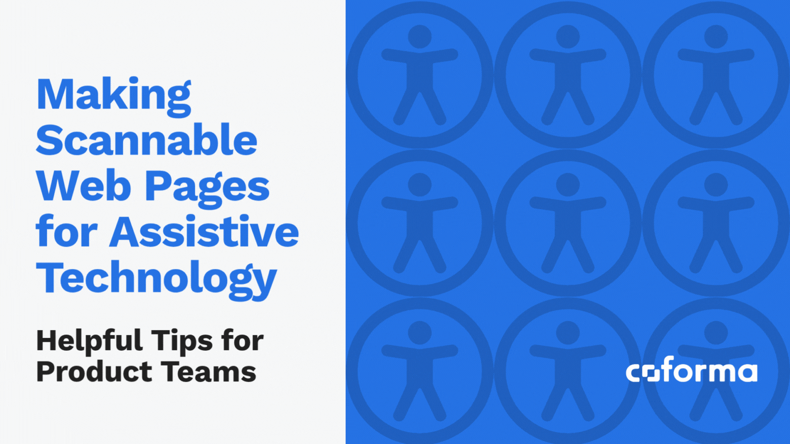 Making Scannable Web Pages for Assistive Technology