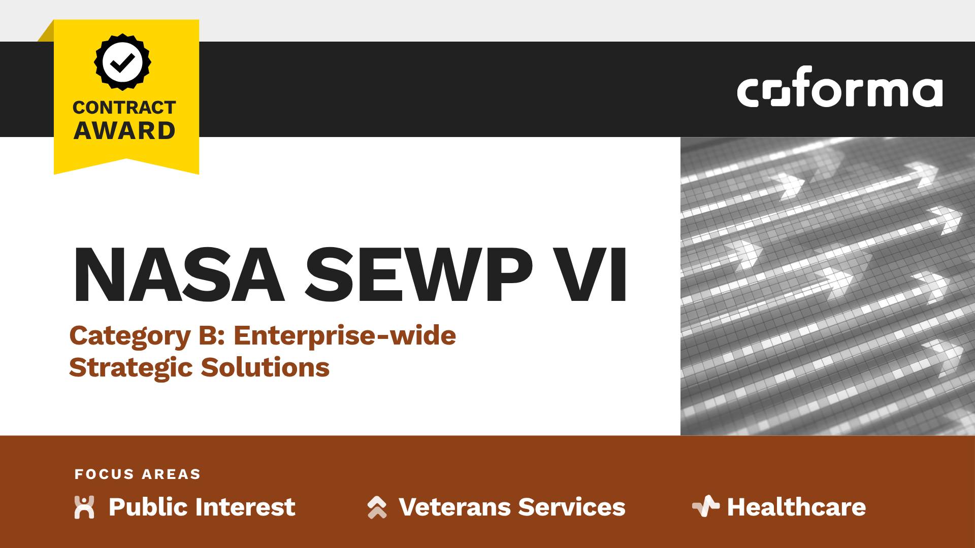 Coforma Wins a Seat on NASA’s SEWP VI Contract Vehicle