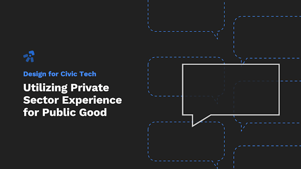 Utilizing Private Sector Experience for Public Good: A Conversation with Cofolx
