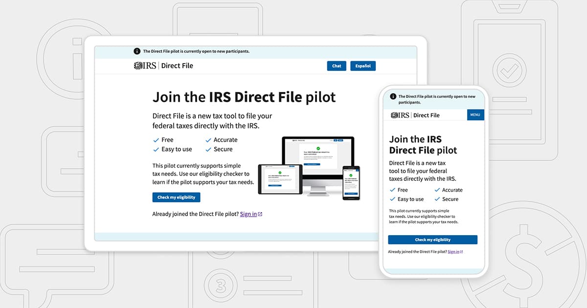 Pioneering IRS Direct File—a Free E-Filing System for American Taxpayers