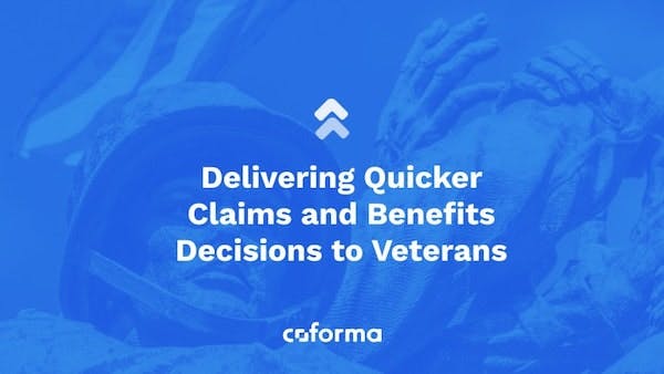 Coforma Supports Department of Veterans Affairs in Modernization of Non-Disability Claims